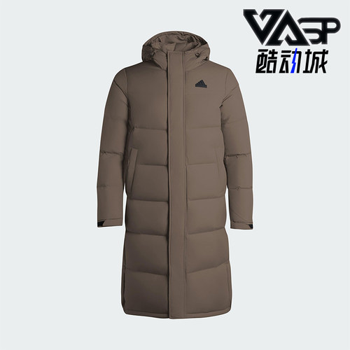 Adidas/阿迪达斯正品LONG DOWN JACKET2男女保暖长款羽绒服KF6743