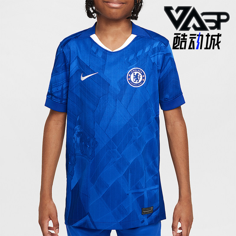 Nike/耐克正品Dri-FIT大童足球运动透气经典训练球衣HJ5285-496