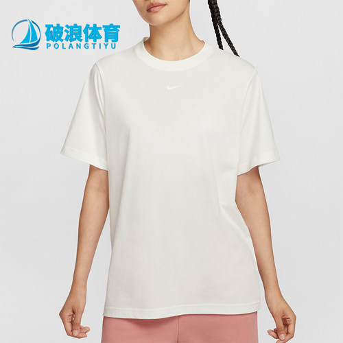 耐克女士圆领透气短袖T恤