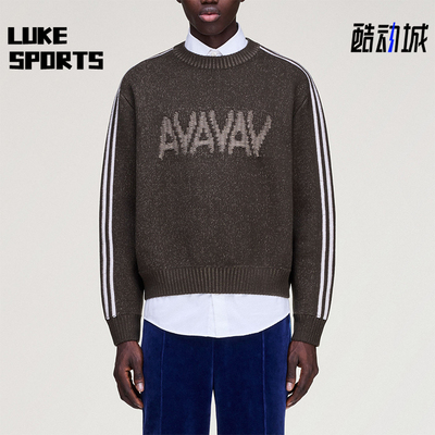 Adidas/阿迪达斯正品三叶草AVKNITSWEATER经典休闲针织衫JZ0620