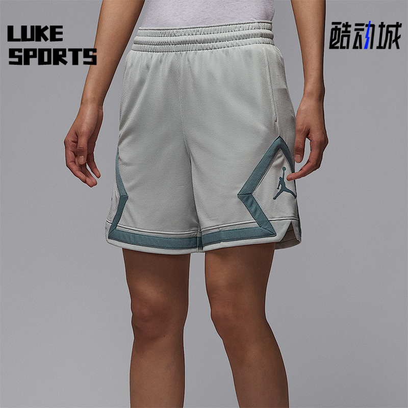 Nike/耐克正品JORDAN女士运动篮球透气经典训练短裤FB4589-034