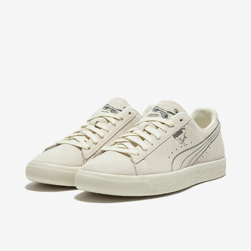 Puma/彪马正品 CLYDE 男女同款复古经典休闲板鞋389555-01