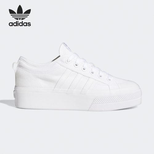 休闲鞋Adidas/阿迪达斯低帮帆布