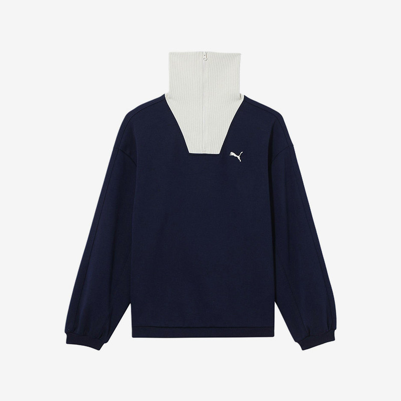 Puma/彪马正品新款女士高领运动卫衣/套头衫