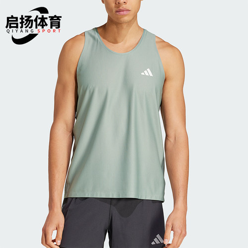 Adidas/阿迪达斯正品OWNTHERUNTANKTOP新款经典运动背心JC9812