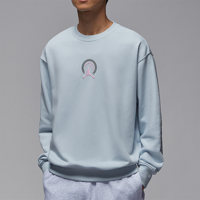 Nike/耐克正品JORDAN男士印花潮流休闲针织圆领套头衫IQ2981-472