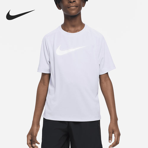 Nike/耐克正品Dri-FIT Multi+大童圆领休闲短袖DX5386-536