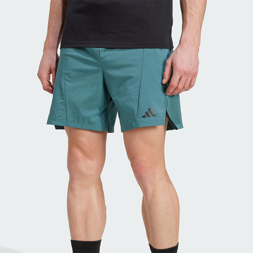 Adidas/阿迪达斯正品D4T SHORT男士透湿排汗经典健身短裤JX3169