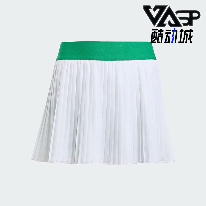 Adidas/阿迪达斯正品三叶草儿童运动网球透气经典半身裙JY1890