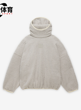 Adidas/阿迪达斯正品新款男女宽松保暖仿羊羔绒卫衣IM6074