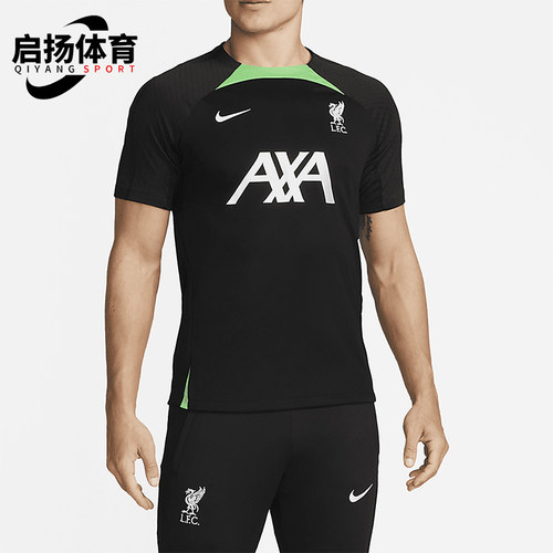 Nike/耐克正品Dri-FIT男士圆领运动足球训练套头短袖DX3020-014