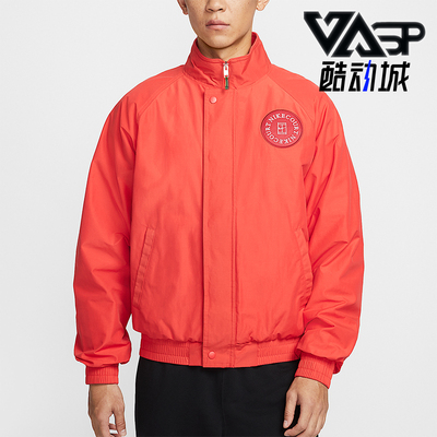 Nike/耐克正品Court Heritage男士运动加绒网球夹克HQ1745-673