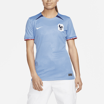 Nike/耐克正品Dri-FIT女士运动圆领训练足球短袖T恤DR3991-450