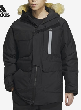 Adidas/阿迪达斯正品新款男子防风保暖休闲羽绒服IS0366