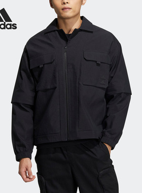 Adidas/阿迪达斯官方正品秋冬新款男女同款运动夹克外套IA8167
