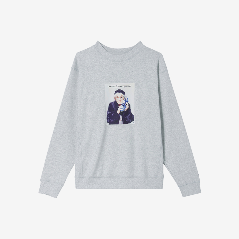 New Balance/NB正品运动男子时尚简约圆领卫衣套头衫MT41549-AHH