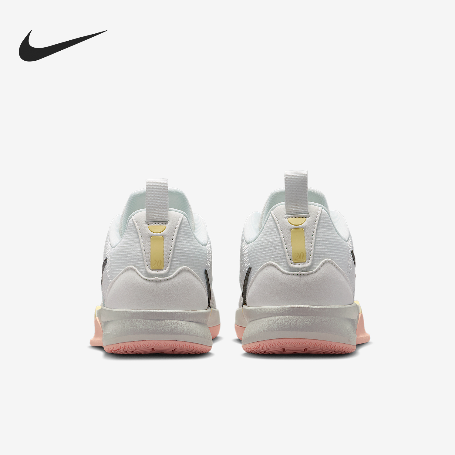 Nike/耐克正品2025秋季款儿童低帮系带减震篮球鞋IB3088-100