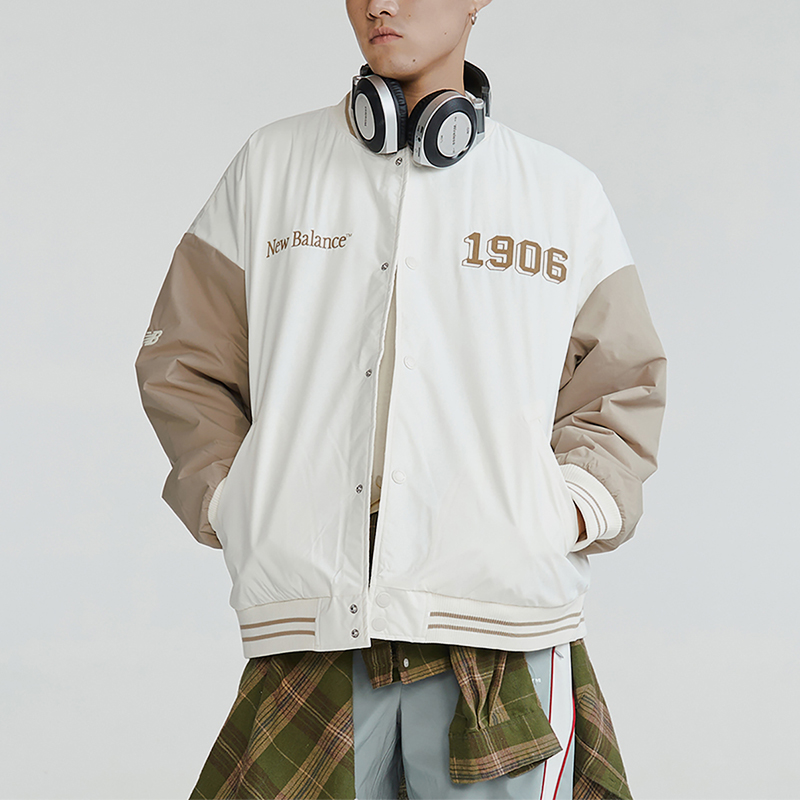 New Balance/NB正品2025新款男子运动宽松夹克外套AMJ34309-CIC