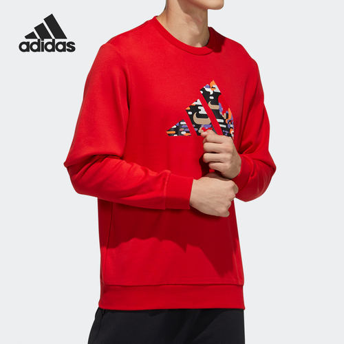 Adidas/阿迪达斯正品 CNY GFX SWT 男子训练运动套头卫衣 GP1838