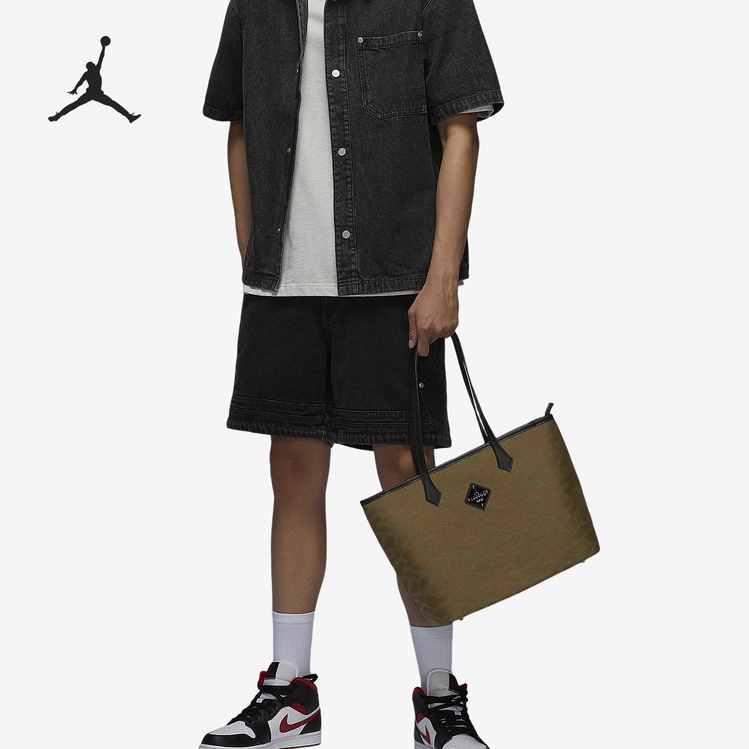 Nike/耐克正品JORDAN男女运动时尚便携复古拎包HQ7248-380