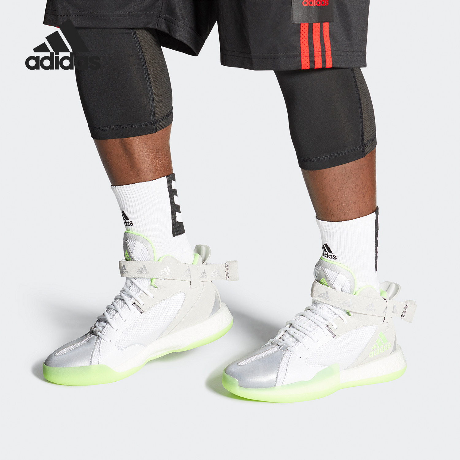Adidas/阿迪达斯正品Posterize新款男士防滑耐磨实战篮球鞋FW4343