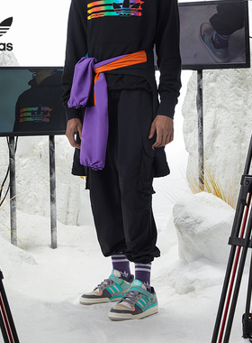 Adidas/阿迪达斯官方正品三叶草FORUM 经典男女低帮板鞋 GX4574