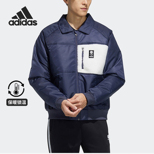 男子运动休闲舒适简约保暖棉衣HD7303 NEO新款 Adidas 阿迪达斯正品