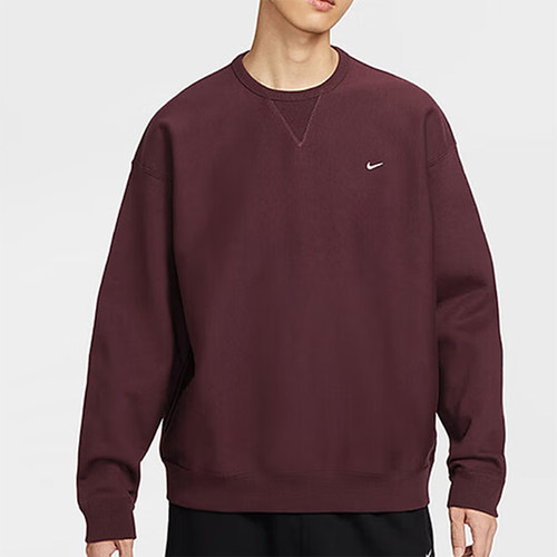 Nike/耐克正品运动圆领针织套头卫衣新款经典圆领卫衣HV1087-652