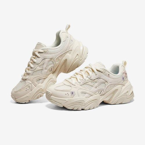 Skechers/斯凯奇正品秋冬新款女子花花机甲鞋厚底复古休闲鞋