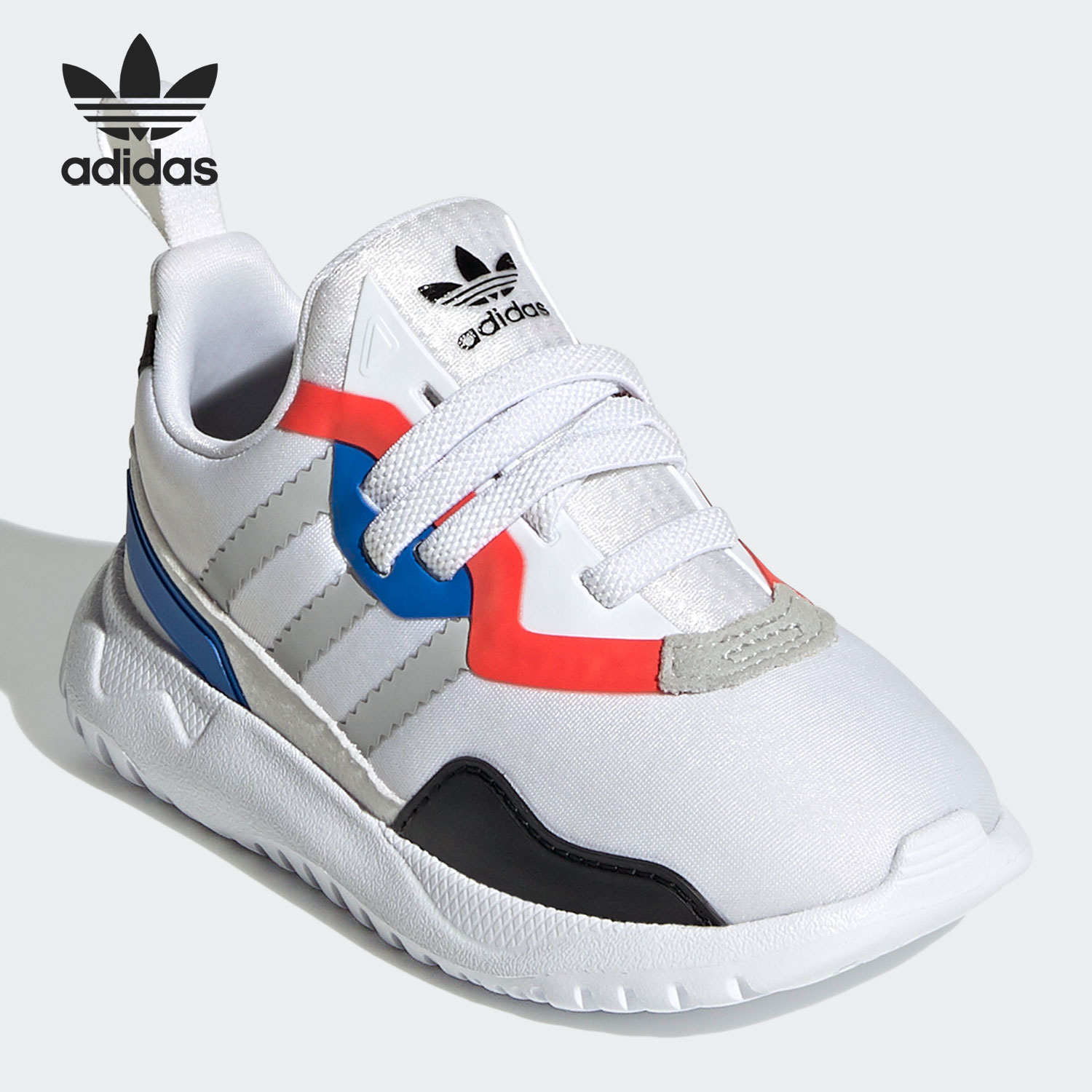 Adidas/阿迪达斯正品三叶草FLEX EL I 小童休闲运动鞋 FX5328