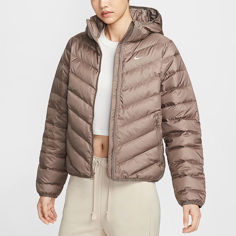 Nike/耐克正品冬季女士休闲日常轻盈保暖运动羽绒服HV5106-214