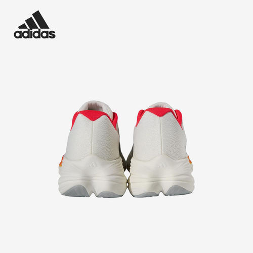 Adidas/阿迪达斯官方正品盈风跑鞋新款白红色轻盈鞋跑步鞋KJ9060