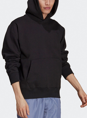 Adidas/阿迪达斯正品三叶草冬季男子宽松运动连帽卫衣 H11377