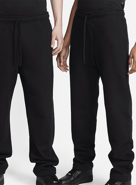 Nike/耐克正品x MMW男女加绒系带中腰运动针织长裤DR5366-010