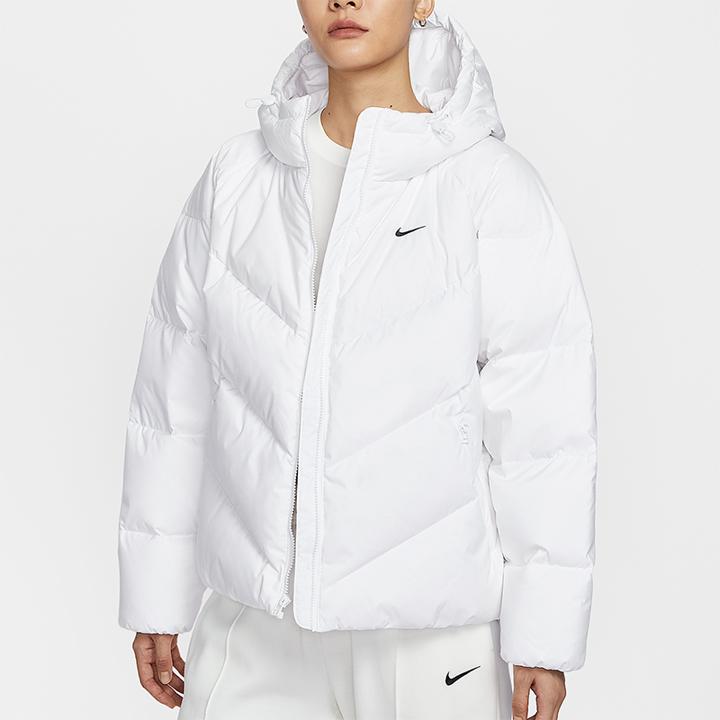Nike/耐克正品冬季女士运动休闲防风拒水时尚羽绒服HV5236-100
