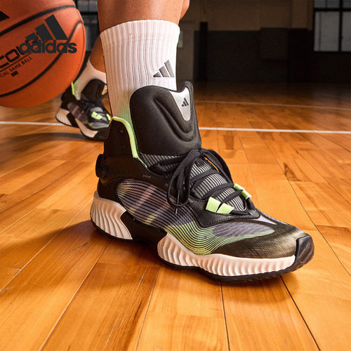 Adidas/阿迪达斯正品PRO VENTILATE MID男士实战篮球鞋JH8079