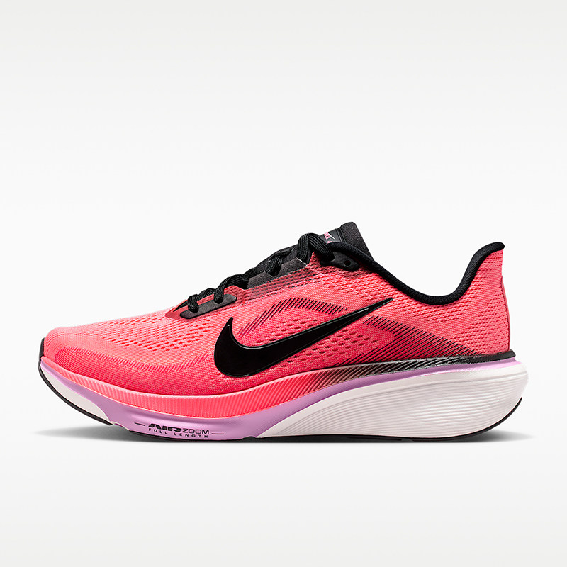 Nike/耐克正品Pegasus42新款女熔岩粉黑色鞋经典跑步鞋IB1881-602
