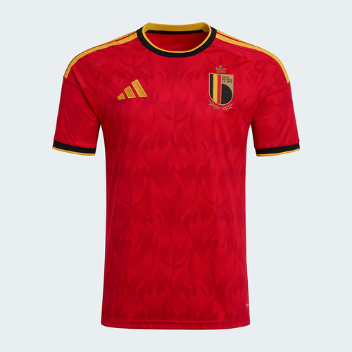 Adidas/阿迪达斯正品BELGIUM 26男士运动训练套头修身短袖JM8381