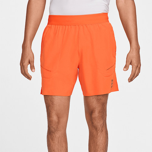 Nike/耐克正品2025男士印花运动松紧腰训练网球短裤FZ6913-819