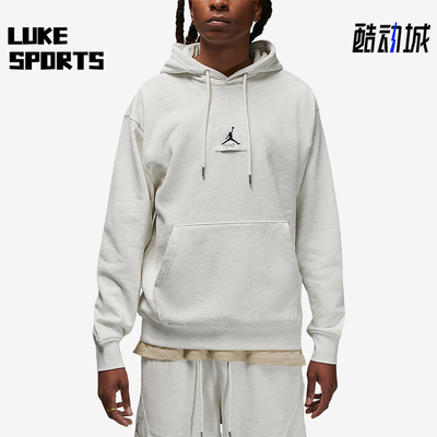 耐克男子字母刺绣抽绳连帽卫衣