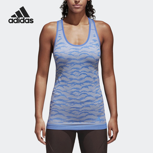 女子训练运动健身背心 Adidas 新款 夏季 CF5138 阿迪达斯正品