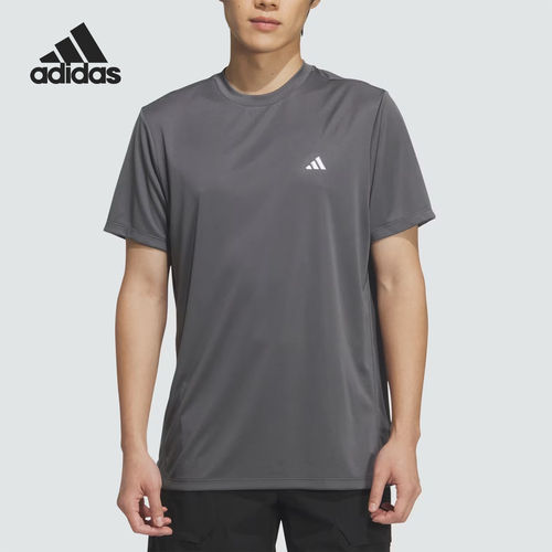 Adidas/阿迪达斯官方正品圆领短袖高尔夫球服高尔夫短袖T恤KD7253