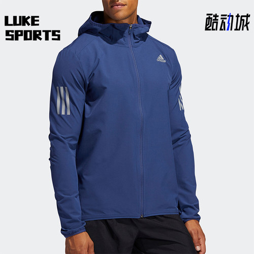 Adidas/阿迪达斯正品2025秋季男士拉链跑步运动防风外套FR0800