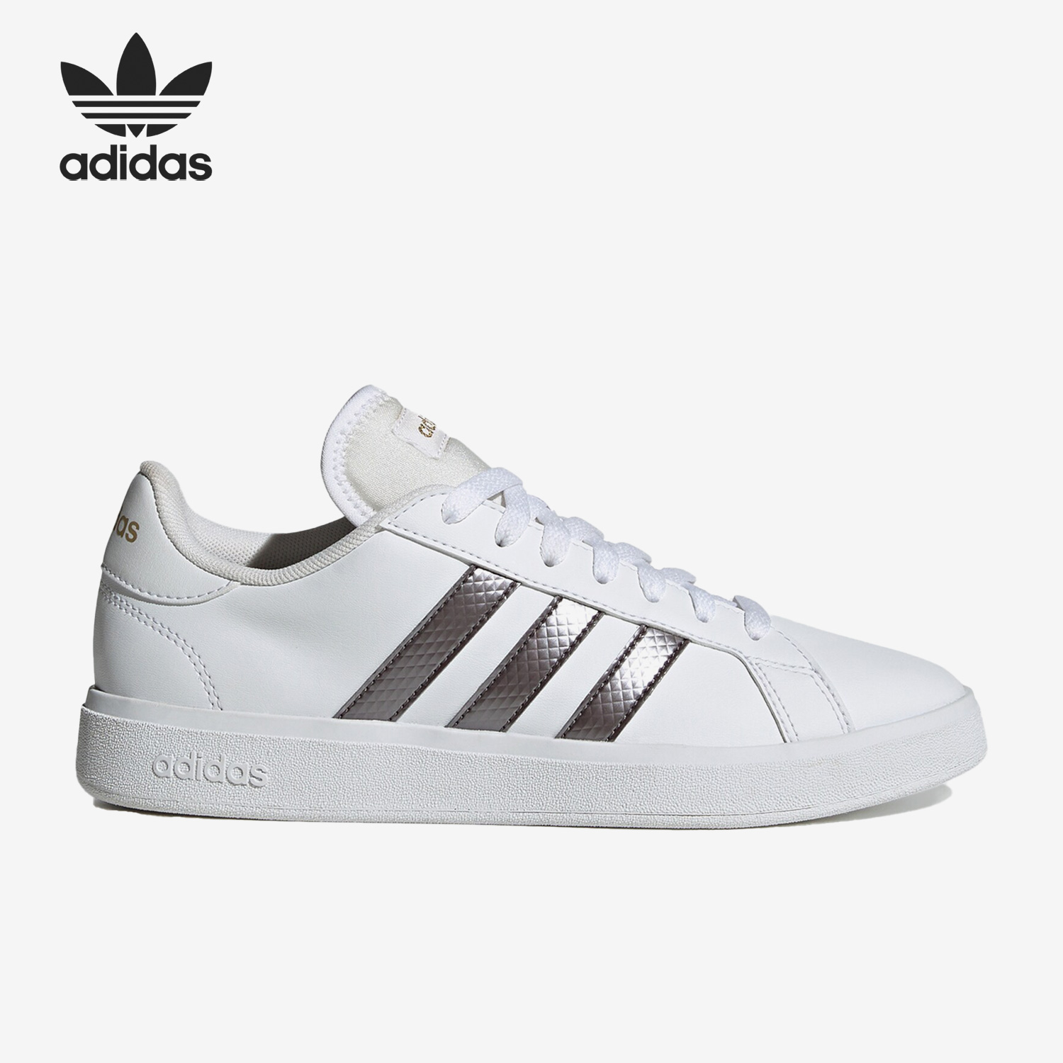 车缝线系带板鞋Adidas阿迪达板鞋