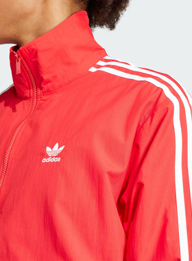 Adidas/阿迪达斯官方正品三叶草男士复古立领运动休闲外套IT2495