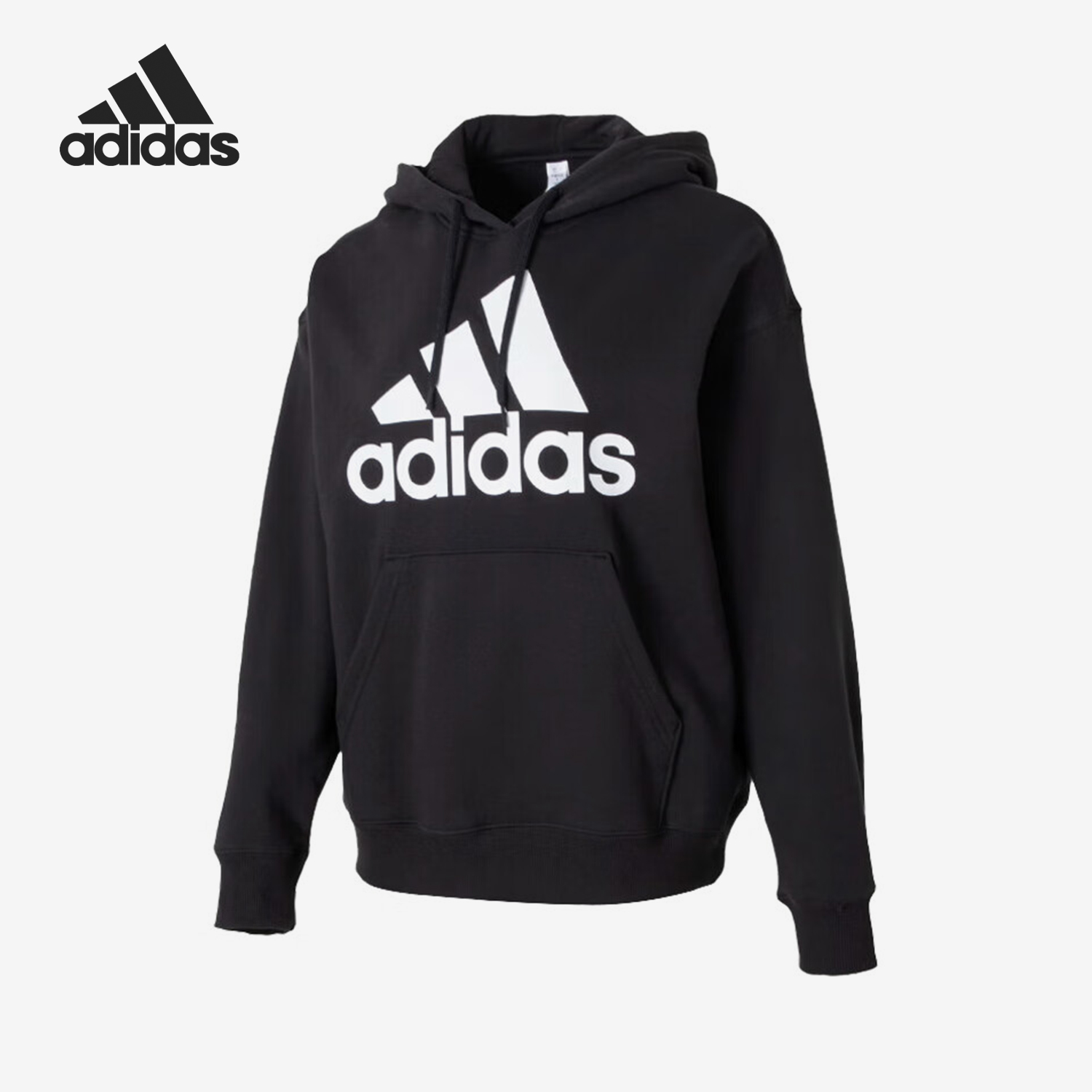 Adidas/阿迪达斯官方正品新款女士连帽透气套头运动卫衣HR4934