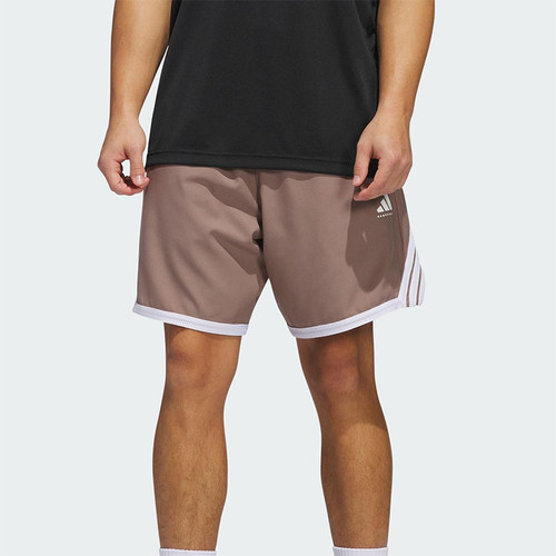 Adidas/阿迪达斯正品2025新款男士宽松篮球运动透气短裤JZ5437