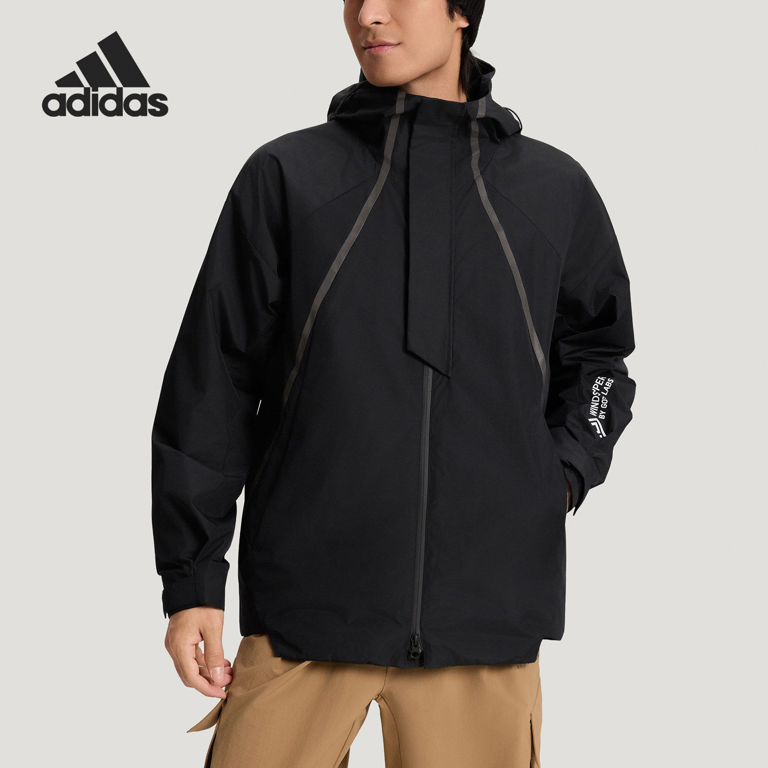 Adidas/阿迪达斯官方正品2026男士防风透湿户外运动外套KD4385,运动服/休闲服装,运动茄克/外套,淘宝优惠券,粉丝福利购,淘宝优惠卷