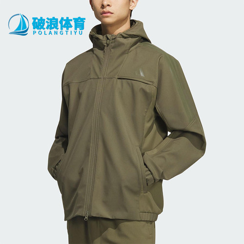 Adidas/阿迪达斯正品SL WARM JKT男士休闲连帽运动户外外套KA1305
