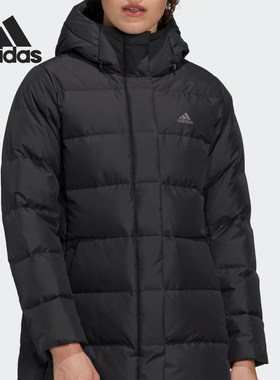 Adidas/阿迪达斯女子连帽羽绒服